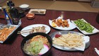 食事はメニューから選択